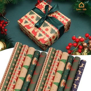 Cuộn giấy gói quà giáng sinh 75 * 50cm