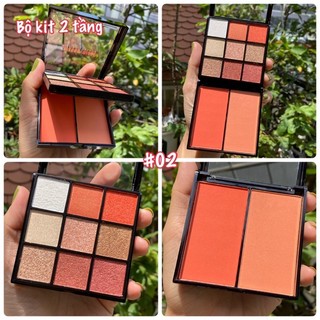 SET phấn mắt má hồng Sivanna HF4034