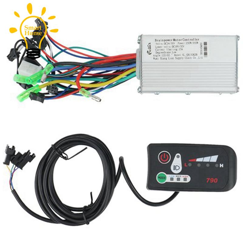 Nerfs Bộ Điều Khiển Động Cơ Không Chổi Than 250w / 350w Có Màn Hình led 790 Bóng Cho Xe Đạp Điện