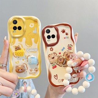 ốp lưng vivo y21 ốp lưng vivo y21s ốp lưng vivo y33s Bao Da Kèm Ví Hình Thỏ 3d Dễ Thương Cho vivo vivo y21 vivo y21s Vivov y33s / y21e / y33t Ốp