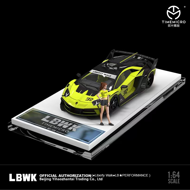 Timemicro Mô Hình Xe Hơi lamborghini lp700 gtevo lbwk tiffany Tỉ Lệ 1: 64