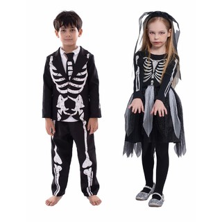 Bộ đồ hóa trang bộ xương độc đáo cho bé dịp halloween