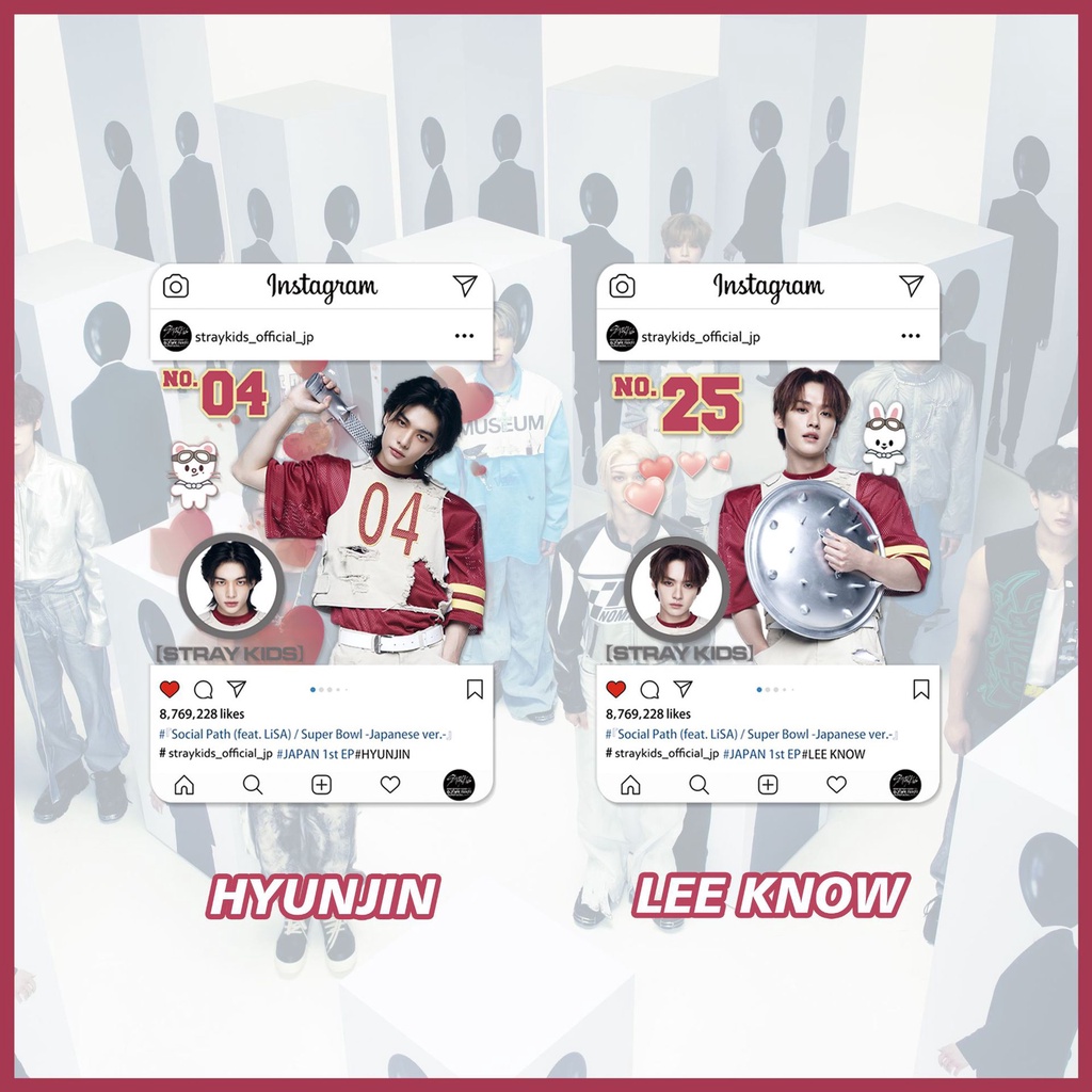 Bộ Sưu Tập Thẻ Hình Nhóm Nhạc kpop straykids