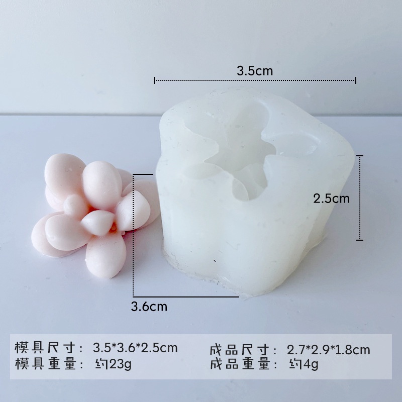 Khuôn silicone Làm Nến Thơm handmade Sáng Tạo