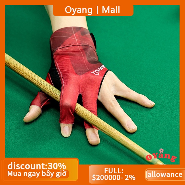 Găng Tay Tách Bida Chuyên Nghiệp Thoáng Khí Chống Trượt Chống Mài Mòn