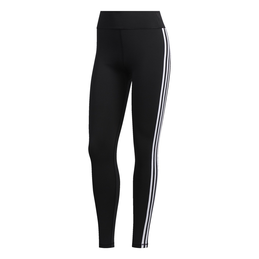 adidas Tập luyện Quần Bó Dáng Dài 3 Sọc Pulse Nữ Đen FJ6100