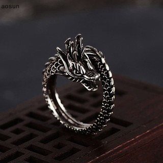 Aosun Nhẫn Thiết Kế Hình Móng Vuốt Rồng Phong Cách gothic Cho Dịp halloween