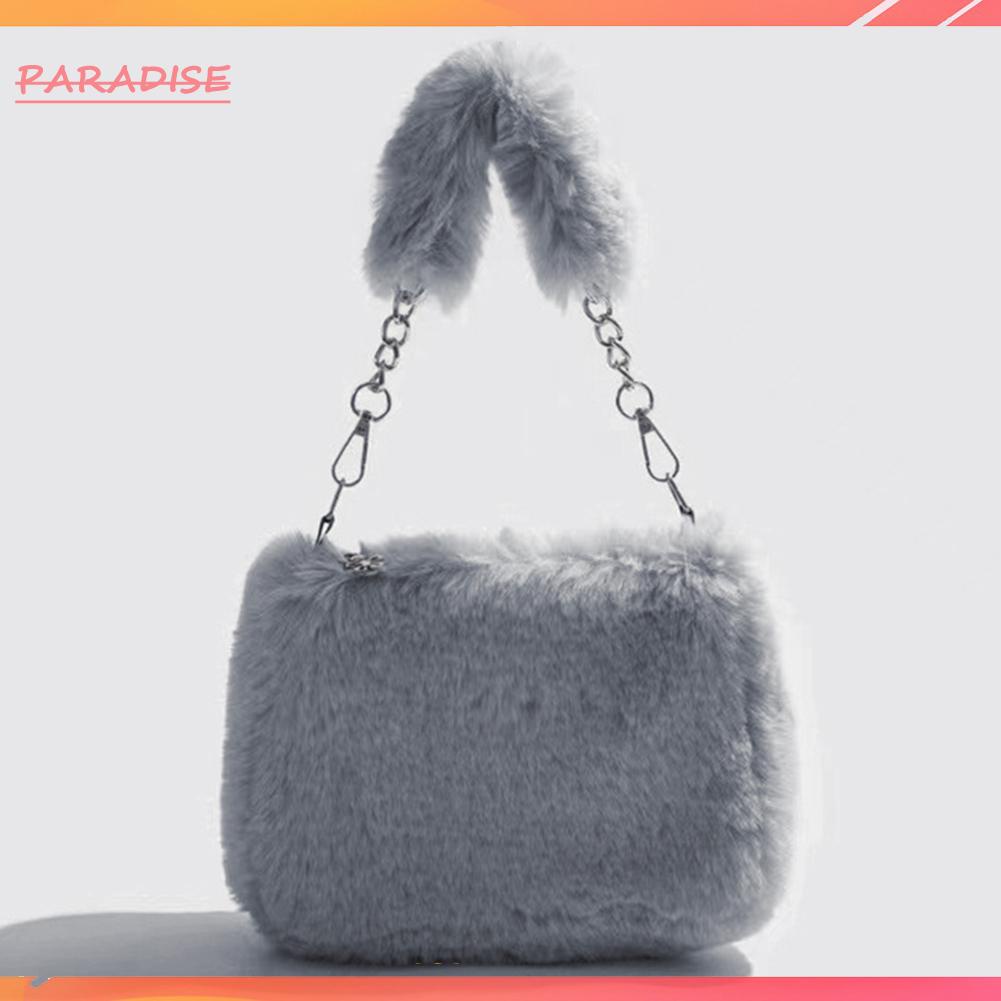 Túi Đeo Chéo Giả Lông Xù Thời Trang Thu Đông Dễ Thương Dành Cho Nữ 1.vn