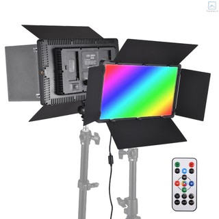Bảng điều khiển đèn led rgb chụp ảnh 50w 700 hạt led 3200k-5600k dc / np chuyên dụng #homevn