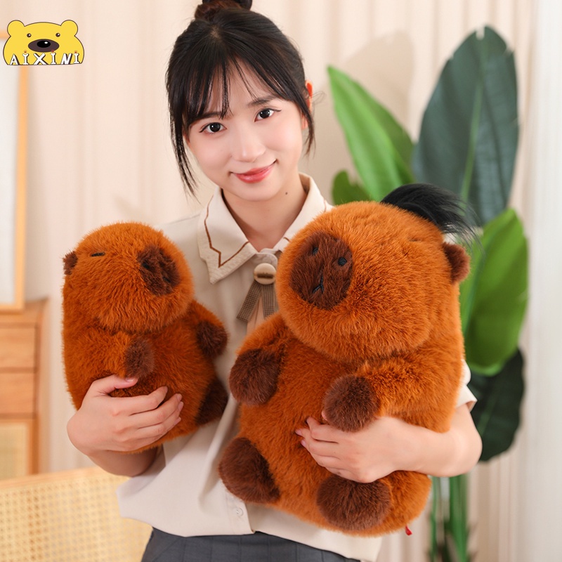 🌟Gấu bông Capybara Búp Bê Nhồi Bông Capybara Đáng Yêu Gấu Bông Mô Phỏng CapybaraĐồ chơi nhồi bông quà tặng trẻ em