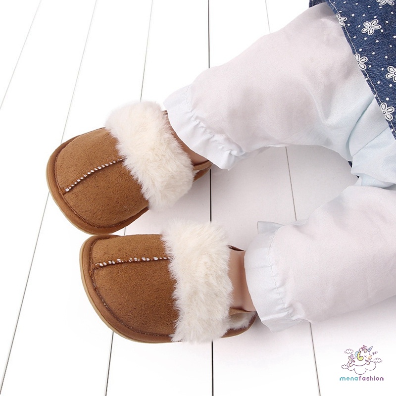 Giày cotton Giữ Ấm Mùa Đông Cho Bé 0-1 Tuổi