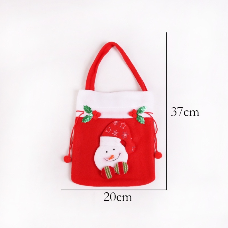 Túi Đựng Kẹo Giáng Sinh Hình Ông Già Noel