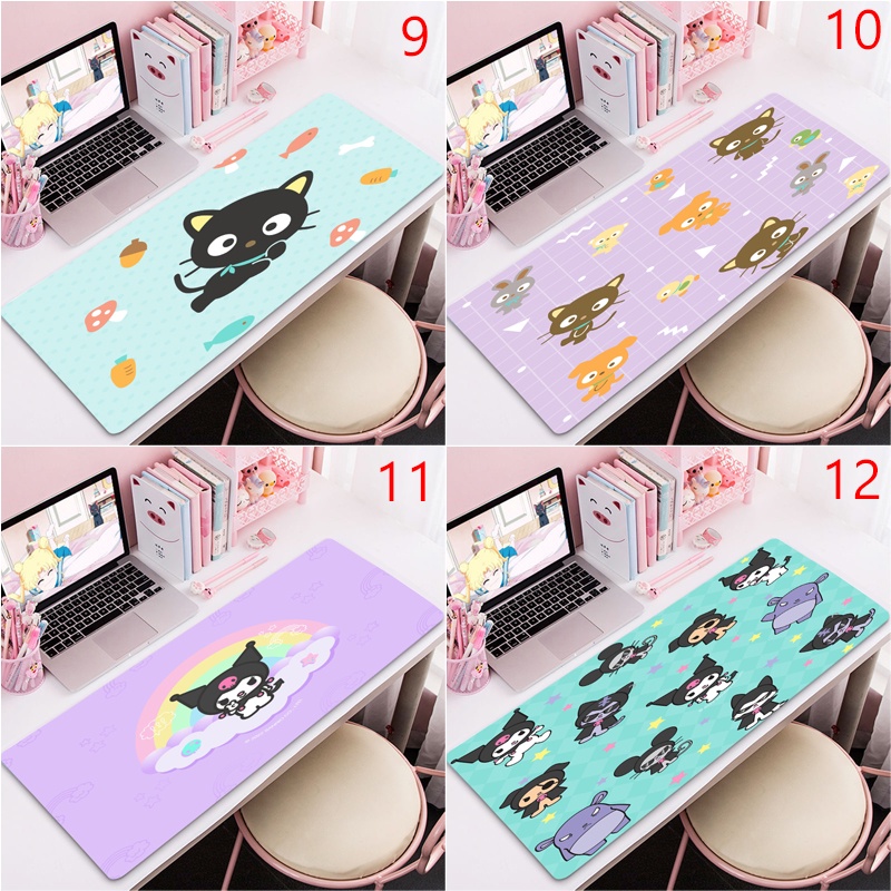 Dễ Thương Tấm Lót Chuột Và Bàn Phím Chống Trượt Hình sanrio hello kitty, kuromi ,Pompurin, keroppi