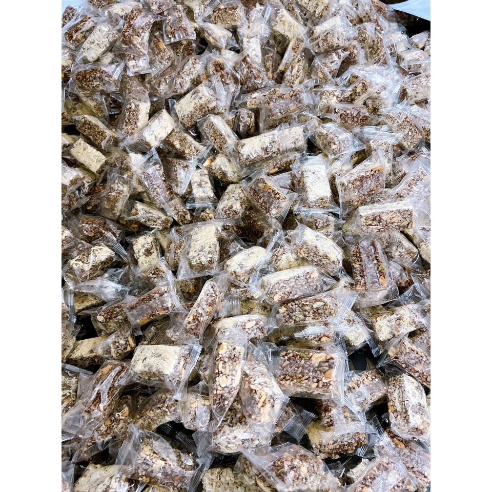 Bánh gạo lứt chà bông, thanh gạo lứt vị chà bông 500Gr