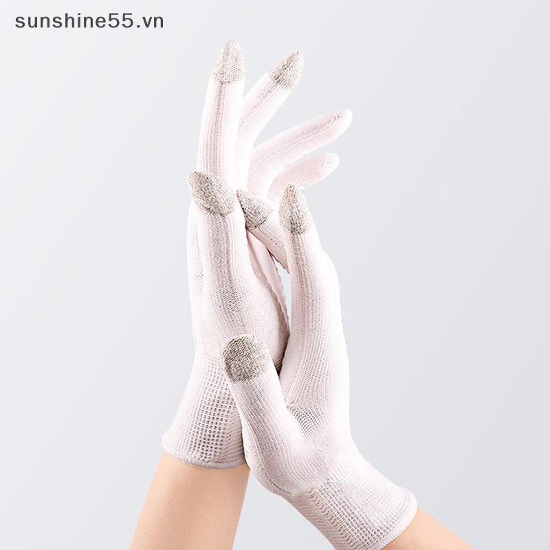 Găng Tay Lái Xe Chống Trượt Có Thể Chạm Màn Hình Cảm Ứng