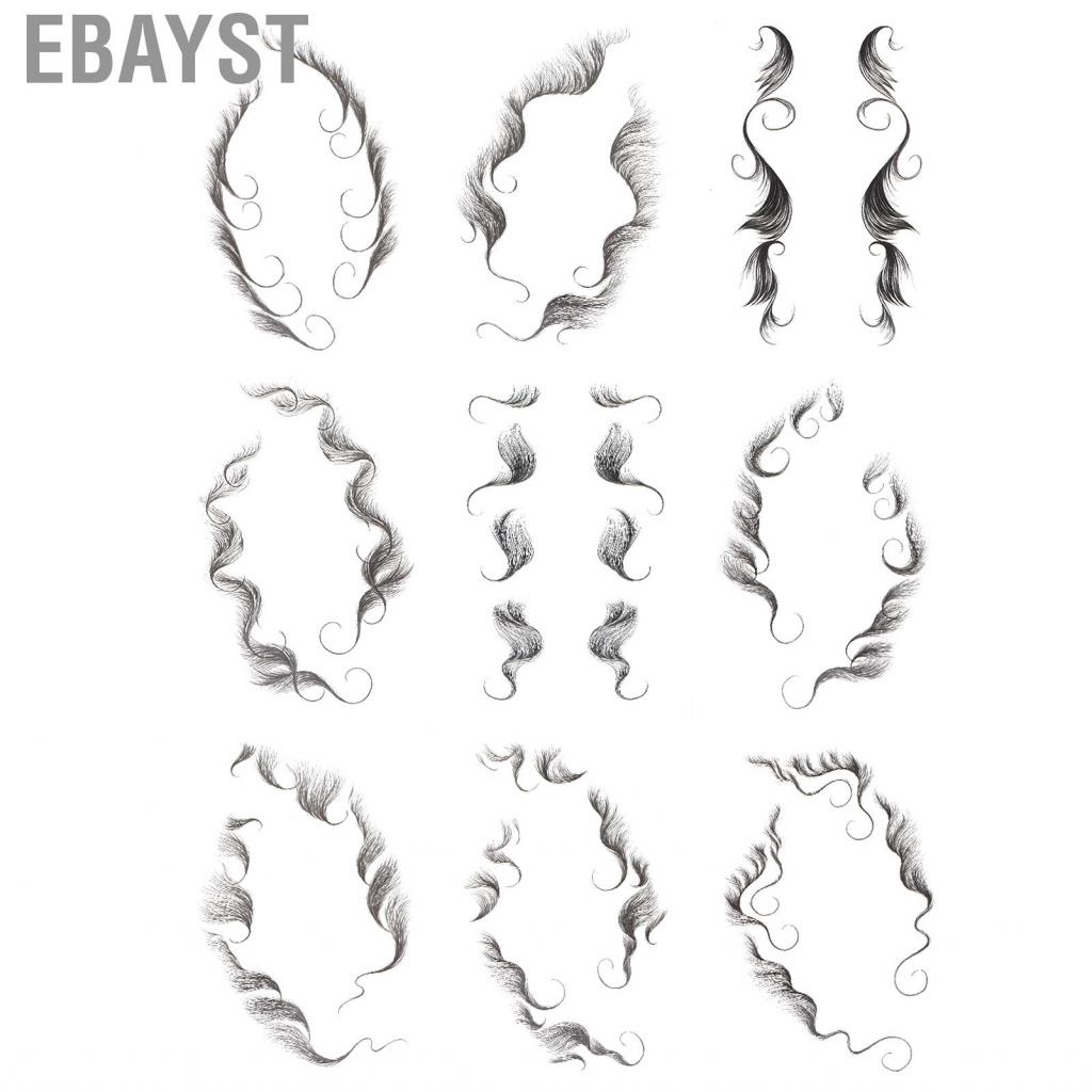 Ebayst Fake Hairline  Women Natural Edge Hair Tattoo