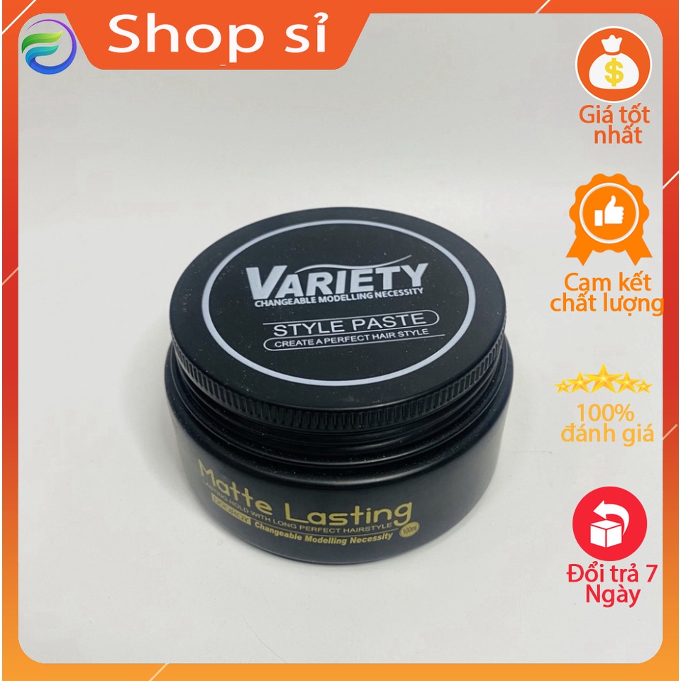 Sáp vuốt, tạo kiểu tóc Variety Matte Lasting 100ml