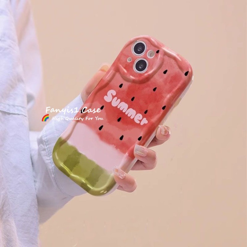 Ốp Điện Thoại Mềm Hình Dưa Hấu Có Dây Xích Cho huawei nova 5t 7i p 50 40 30 pro mate 50 40 30 pro huawei nova 8se 8i