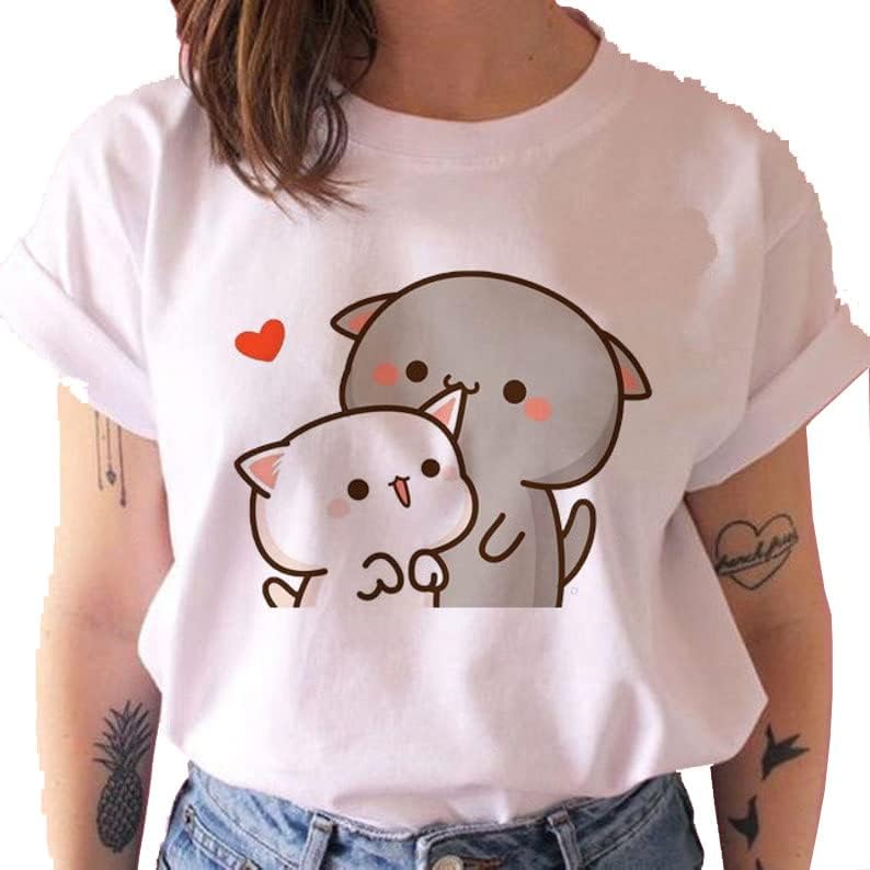 Áo Thun cotton In Hình Gấu Trúc Dễ Thương Cho Nam Phiên Bản i love you ver3