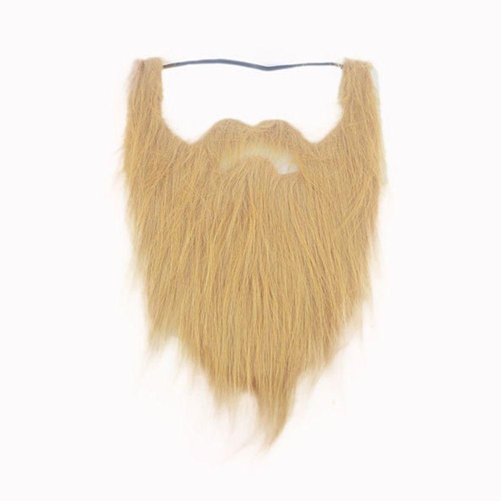 Bộ Tóc Giả Xoăn Có Râu Giả Vui Nhộn Thời Trang Dành Cho Nam