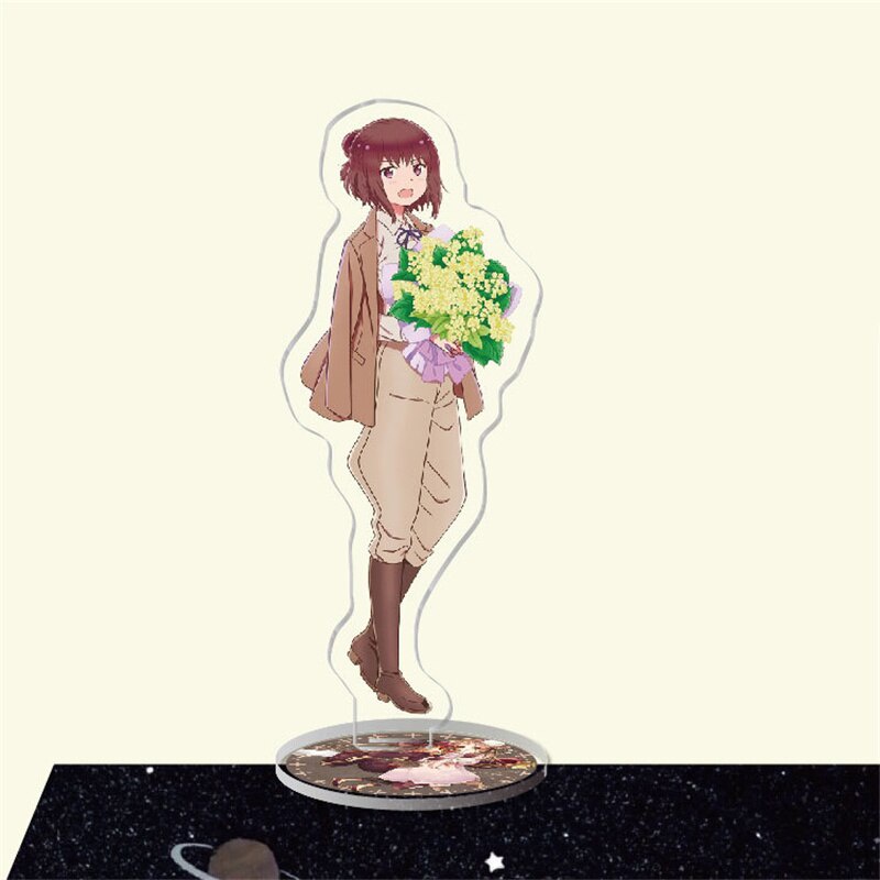 Mô hình Standee Gentleman Hetalia Axis Power Arthur Kirkland Alfred F Jones Ludwig Acrylic để bàn tượng trong suốt 2