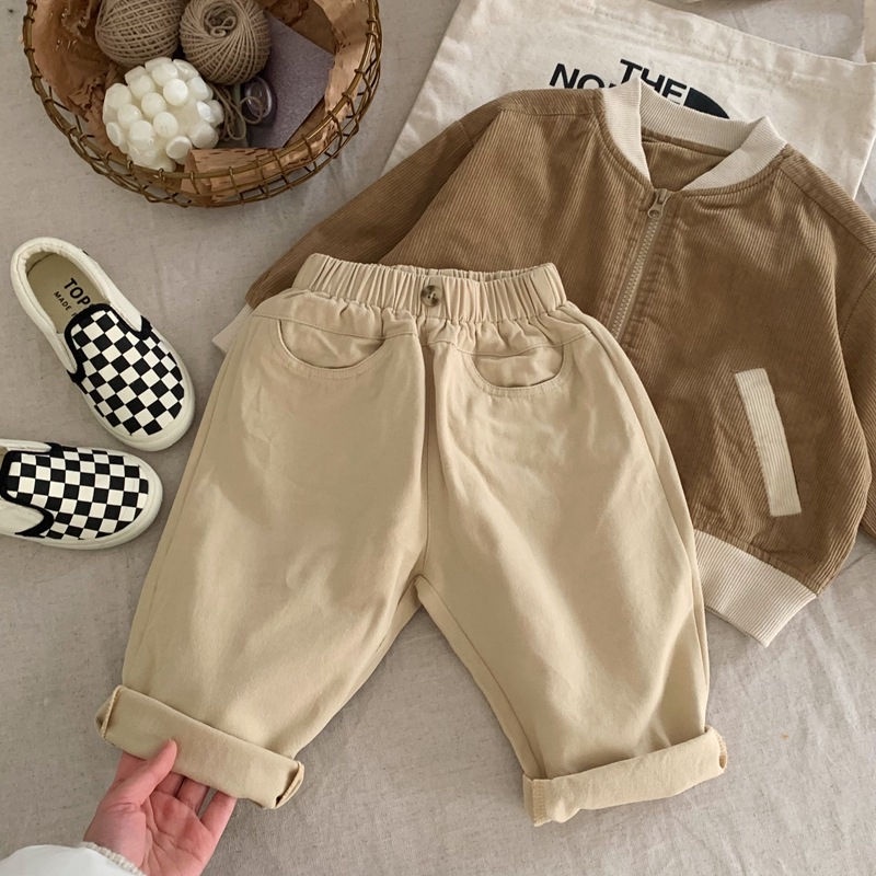 Áo Khoác cardigan Vải Nhung Thời Trang Xuân Thu Cho Bé Trai