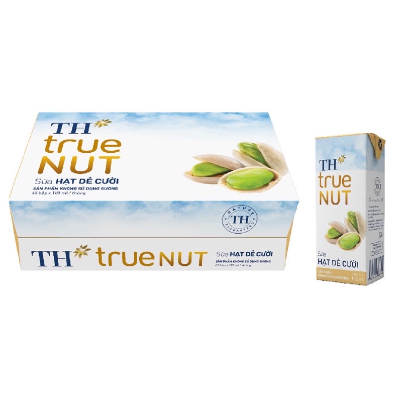 Thùng 48 hộp sữa hạt TH TRUE NUT