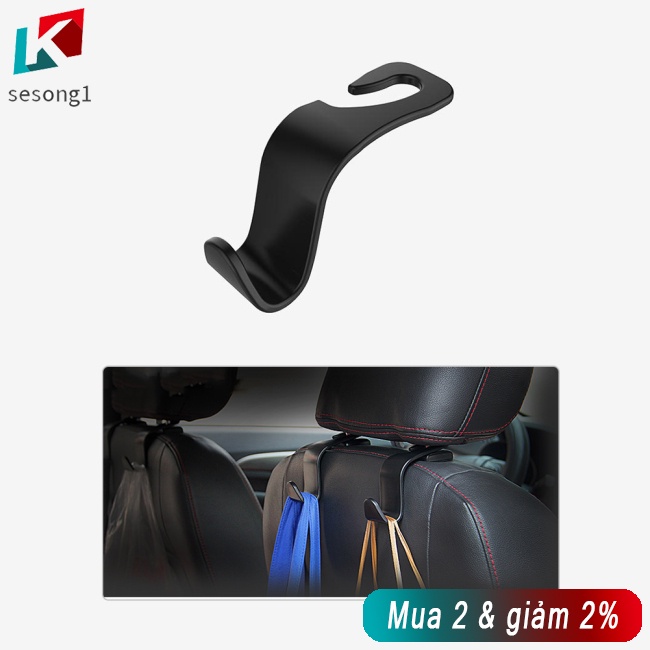 Móc Treo Đồ Gắn Lưng Ghế Xe Hơi Thiết Kế Sáng Tạo Đa Năng