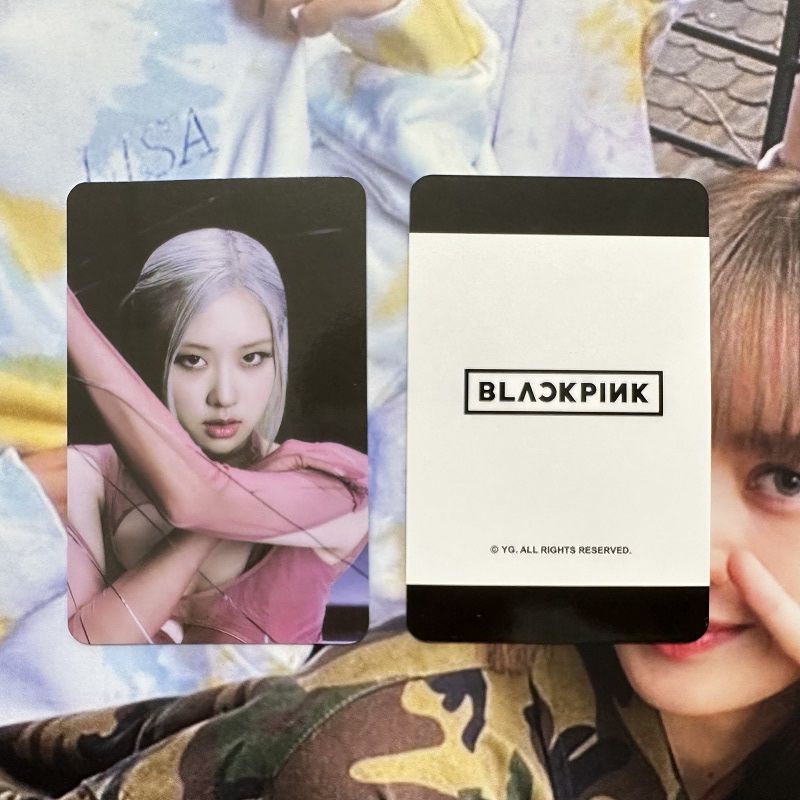 Thẻ Ảnh Nhóm Nhạc blackpink park chae young rose indonesia Jkarta