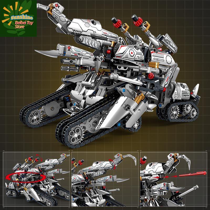 🔥 Có hàng tồn kho 🌟Tương thích LEGO Titan Mech Mô hình biến dạng Đồ trang trí Puzzle Ghép hình