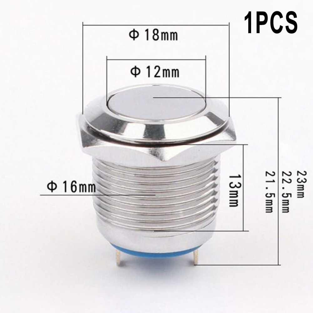 1 Công Tắc 18mm Đường Kính 18mm Mở Thông Thường Kích Thước 16mm