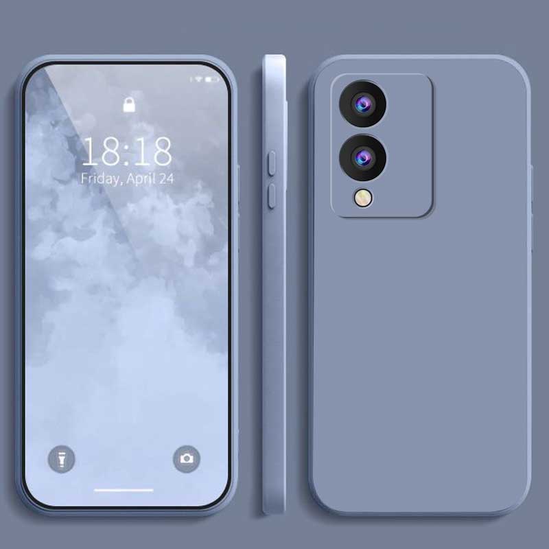 Ôp Điện Thoại Silicon Dẻo Màu Sắc Ngọt Ngào Thời Trang Cho vivo y17s y27s Ốp