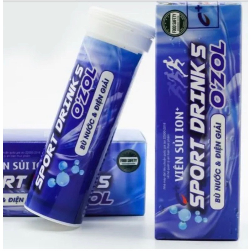 Viên Sủi bù điện giải OZOL Sport drink 3/ 4/ 5