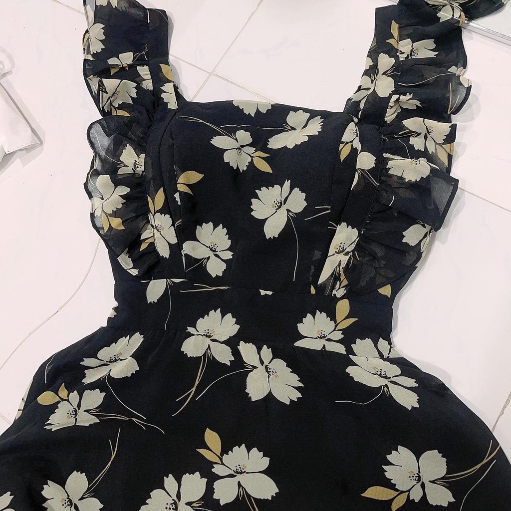 Đầm Maxi Voan Cánh Tiên Mùa Hè đẹp