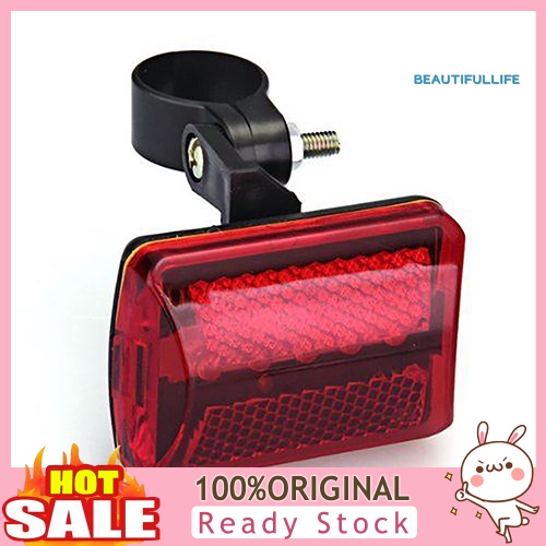 1 Đèn led 5 Bóng Màu Đỏ Cho Xe Đạp