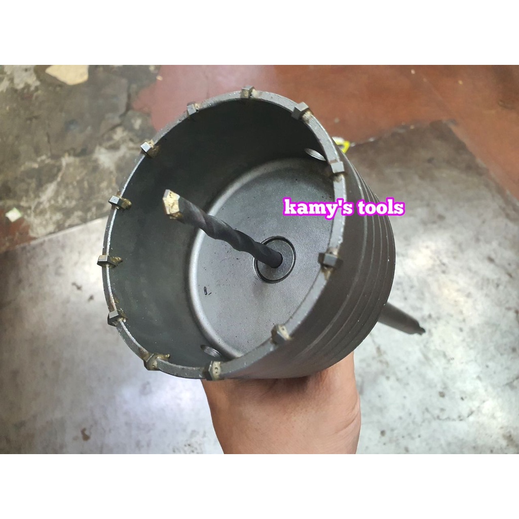 Mũi khoan khoét lỗ tường rút lõi bê tông 65mm 70mm 75mm 80mm 85mm 90mm 95mm 100mm dài 200mm 350mm