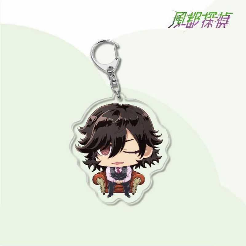 Móc Chìa Khóa Bằng Acrylic In Hình Thám Tử Conan Hidari Syotaro Philip Tokime Kamen Rider W