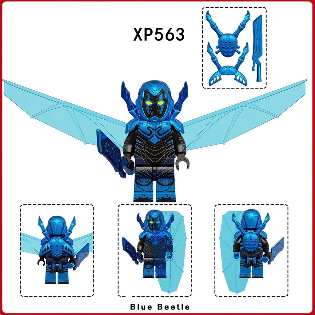 Đồ Chơi Lắp Ráp Mô Hình Nhân Vật Anh Hùng marvel