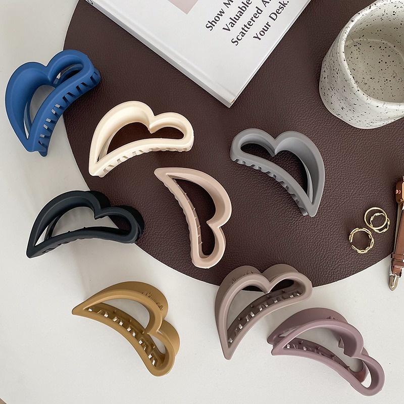 Kẹp Tóc Hàn Quốc Hình Cá Mập Mặt Nhám Dễ Thương