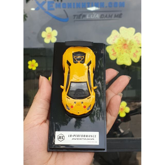 Xe Mô Hình Lamborghini Aventador 1.0 1:64 JEC