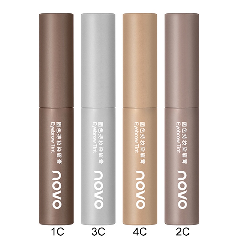 Kem Nhuộm Lông Mày Dạng Lỏng NOVO Chống Thấm Nước Không Phai Màu Trang Điểm Tự Nhiên Lâu Trôi  HB