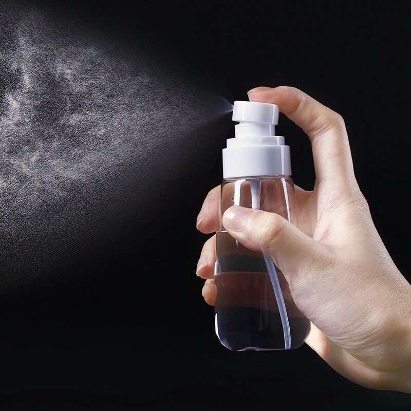 Tiktok hot# Toner watering can sub-bottle convenient pressing spray bottle fine fog Makeup Hydrating Empty Bottle perfume small watering can 8vv