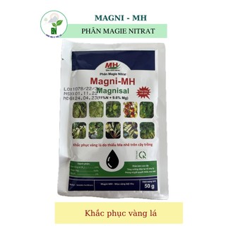 Phân bón magie nitrat - magni-mh - giúp cây xanh lá - dày lá - đâm chồi nhanh