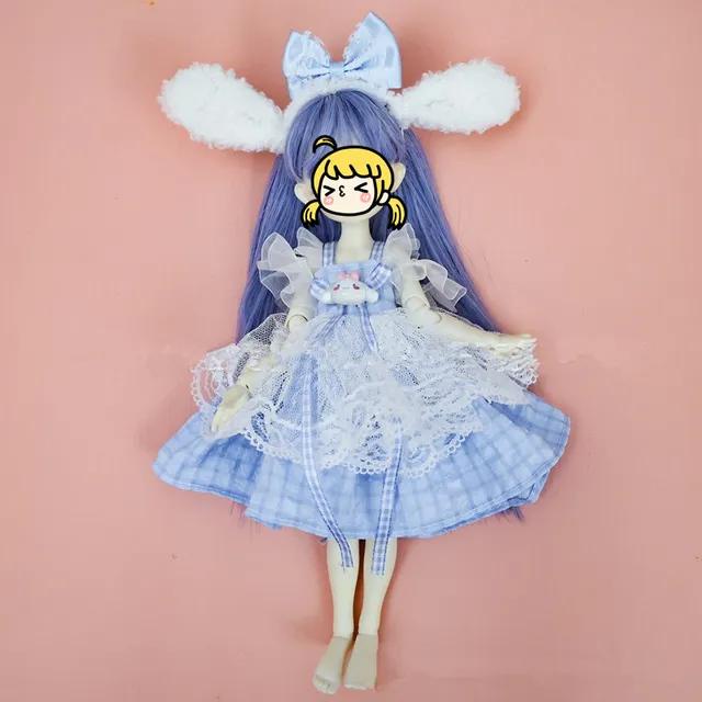 Mới Đầm lolita Xinh Xắn Cho Búp Bê 28cm Tỉ Lệ 1 / 6