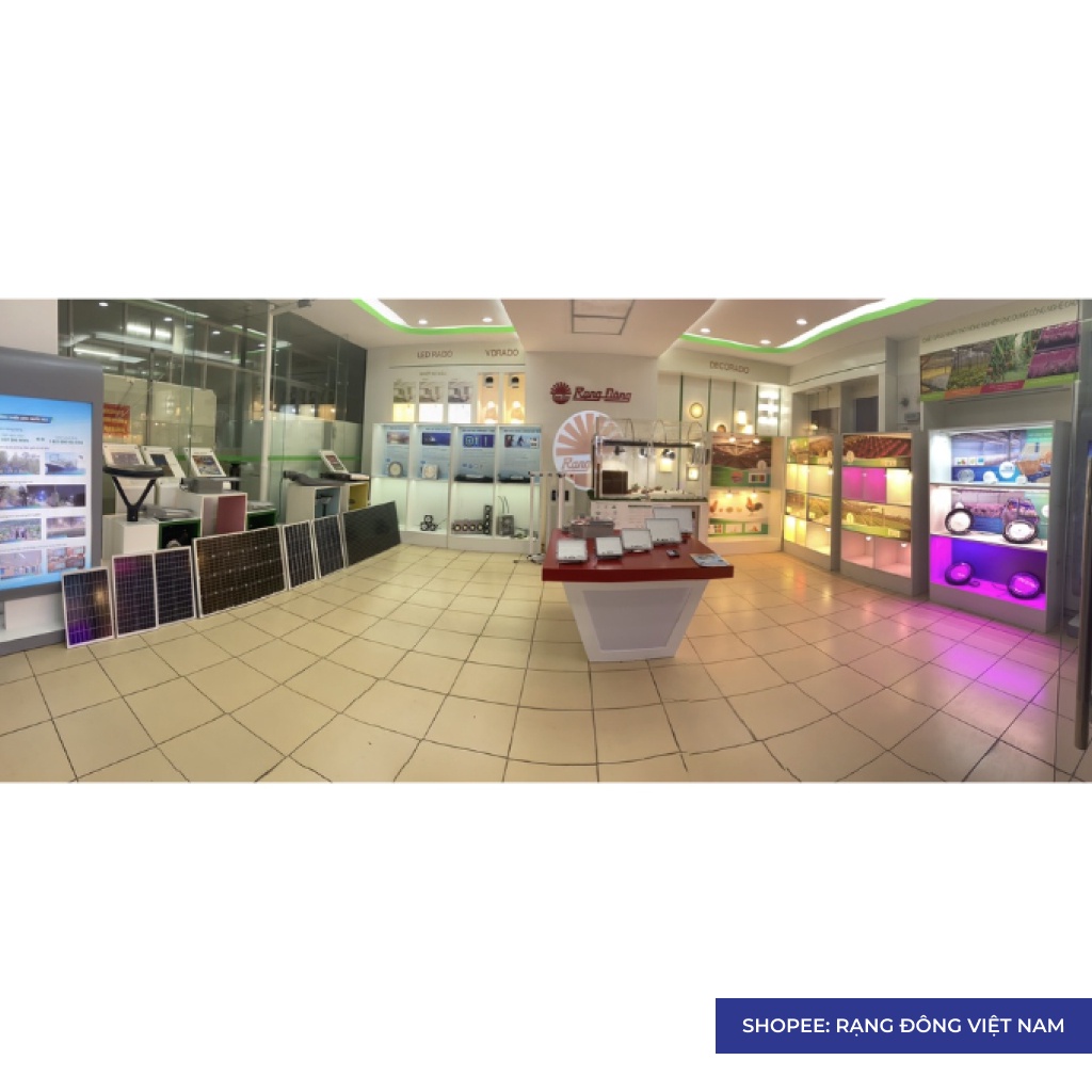 Đèn năng lượng mặt trời Rạng Đông led chiếu pha 300w Model: CP03.SL 300W