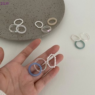 Set 3 Chiếc Nhẫn Thời Trang Cho Nữ Mới