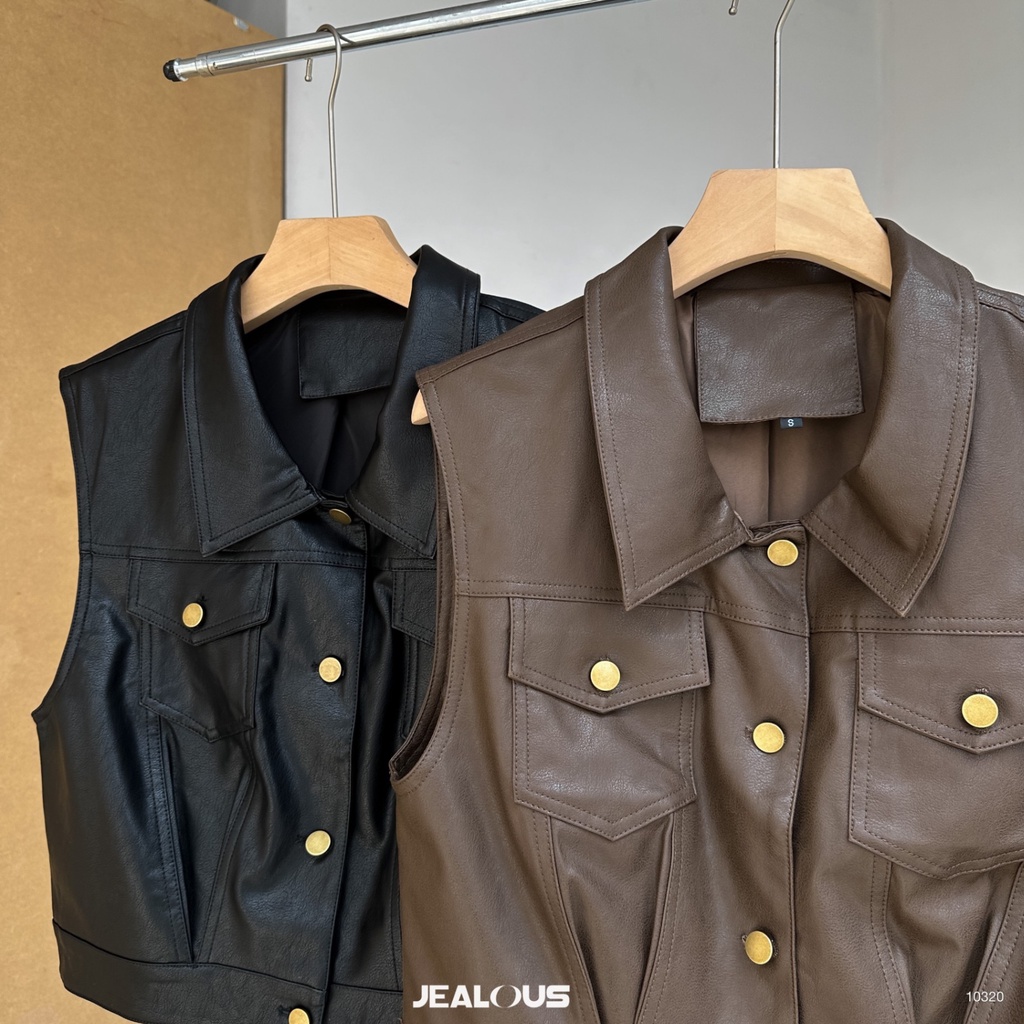 Áo gile da túi hộp level - 10320