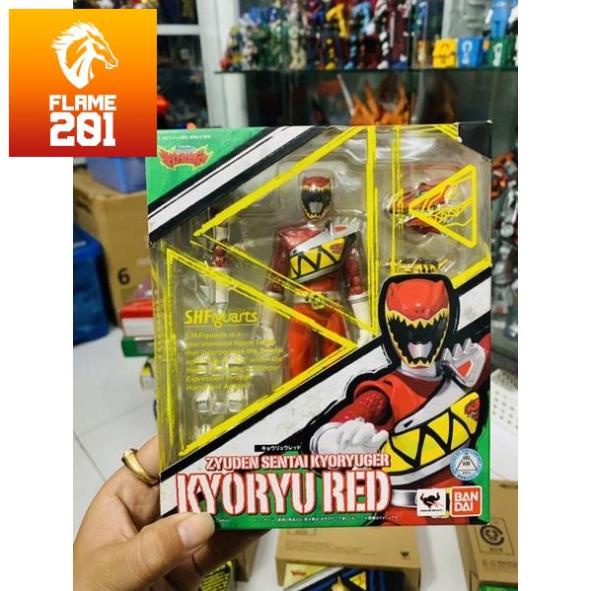 TPHCM TPHCM Đồ chơi siêu nhân Mô hình SHF KYORYUGER FULLSET tặng kèm xe