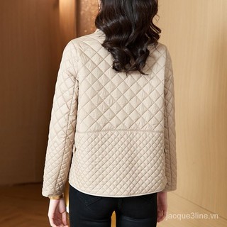 Áo khoác phao đệm cotton mỏng nhẹ thời trang mùa đông mới 2023 cho nữ