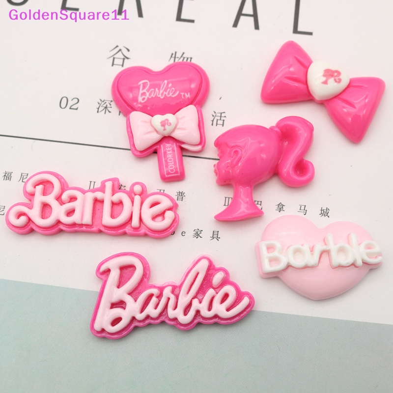 Set 3 / 4 / 6 Móng Tay Giả Bằng resin Thân Thiện Với Môi Trường Màu Hồng 3d Trang Trí Móng Tay / Điện Thoại diy vn